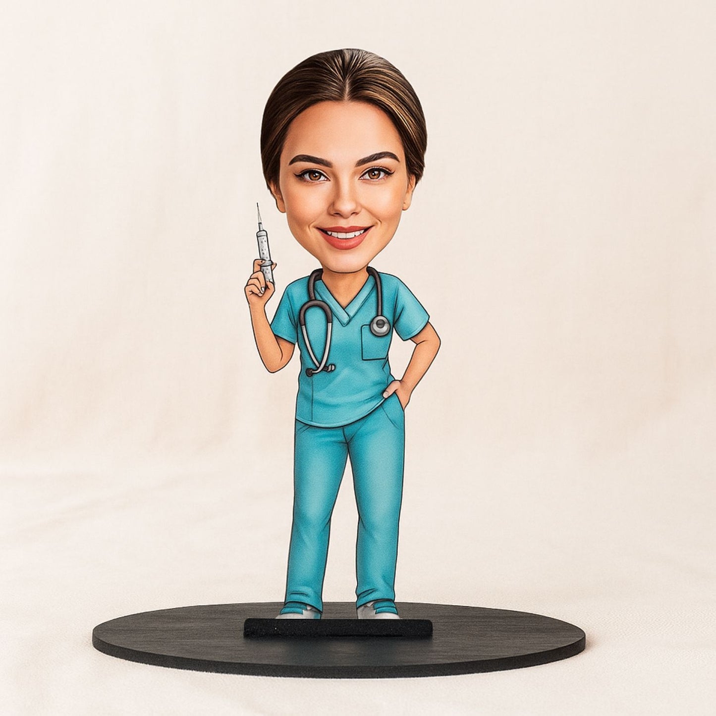 Female Nurse Caricature Personalized Gift