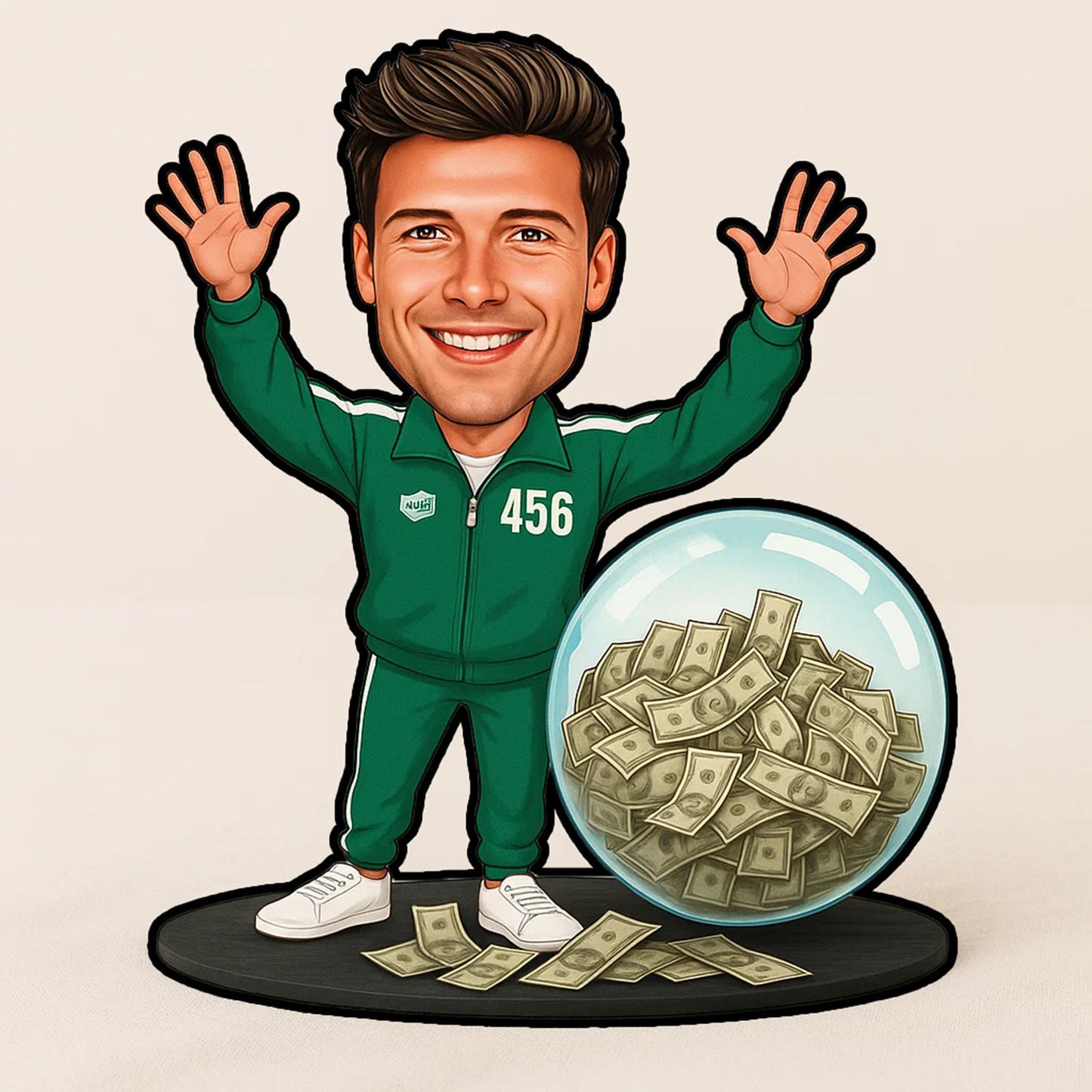 Personalised Caricature Tracksuit No.456