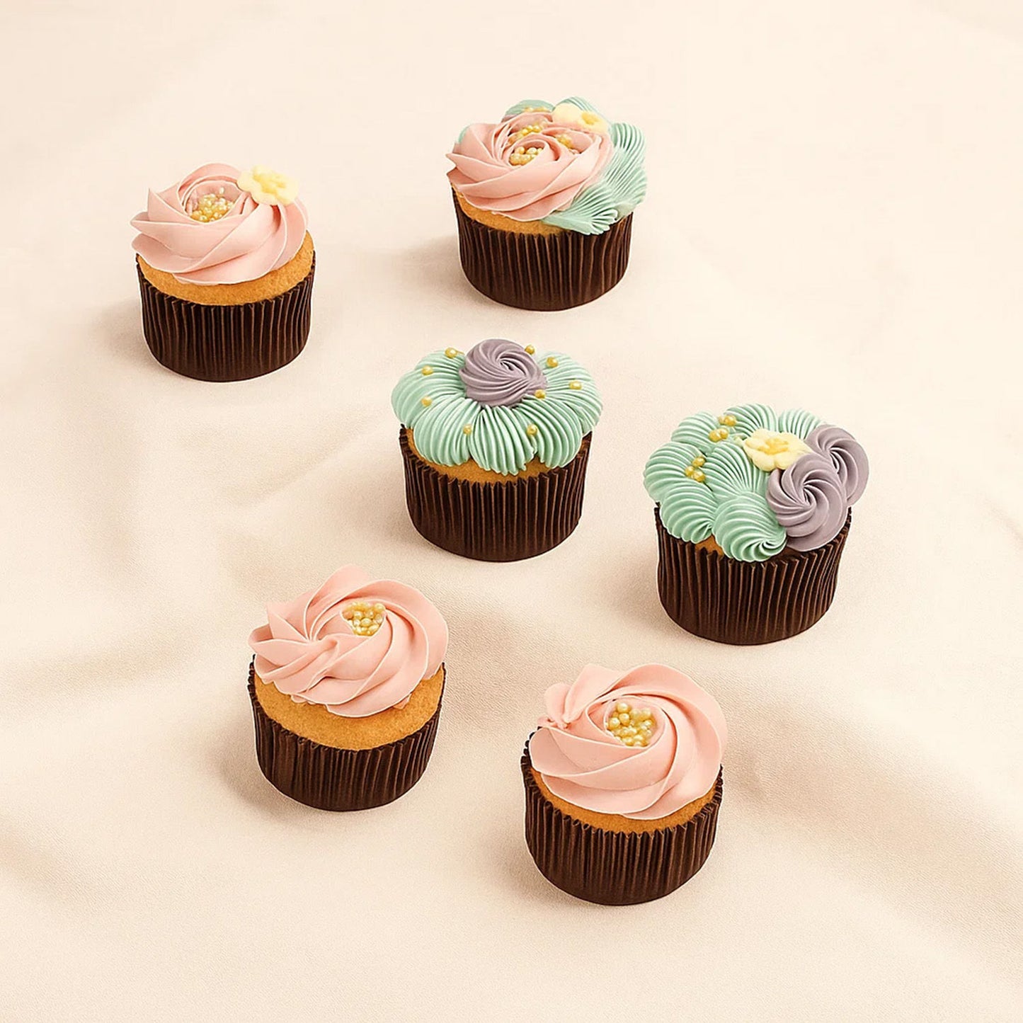 Pastel Magic | Vanilla Cupcake Set