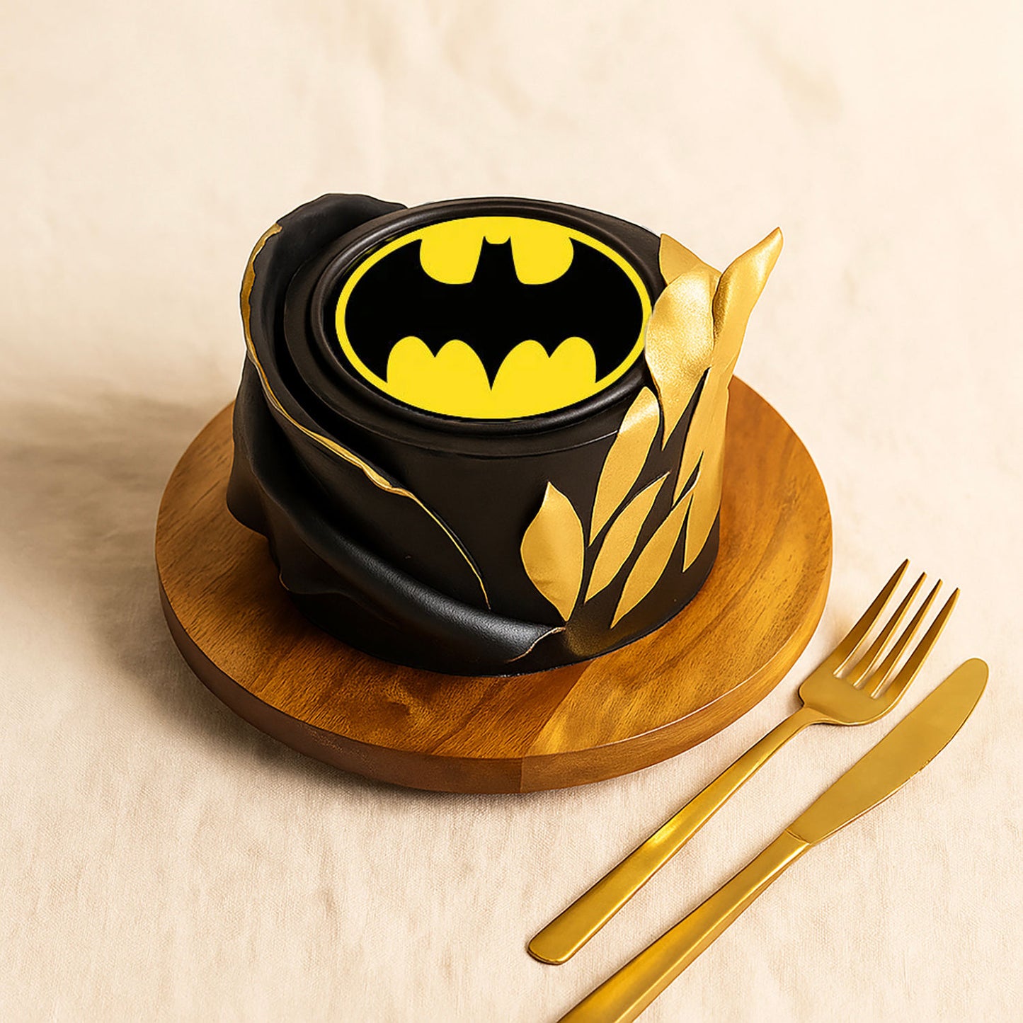 Batman Theme Celebratory Kids Cake