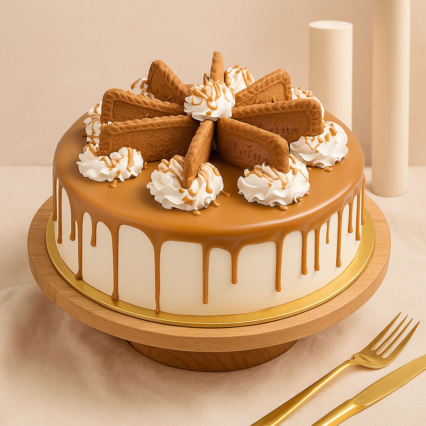 Heavenly Lotus Bischoff Cake