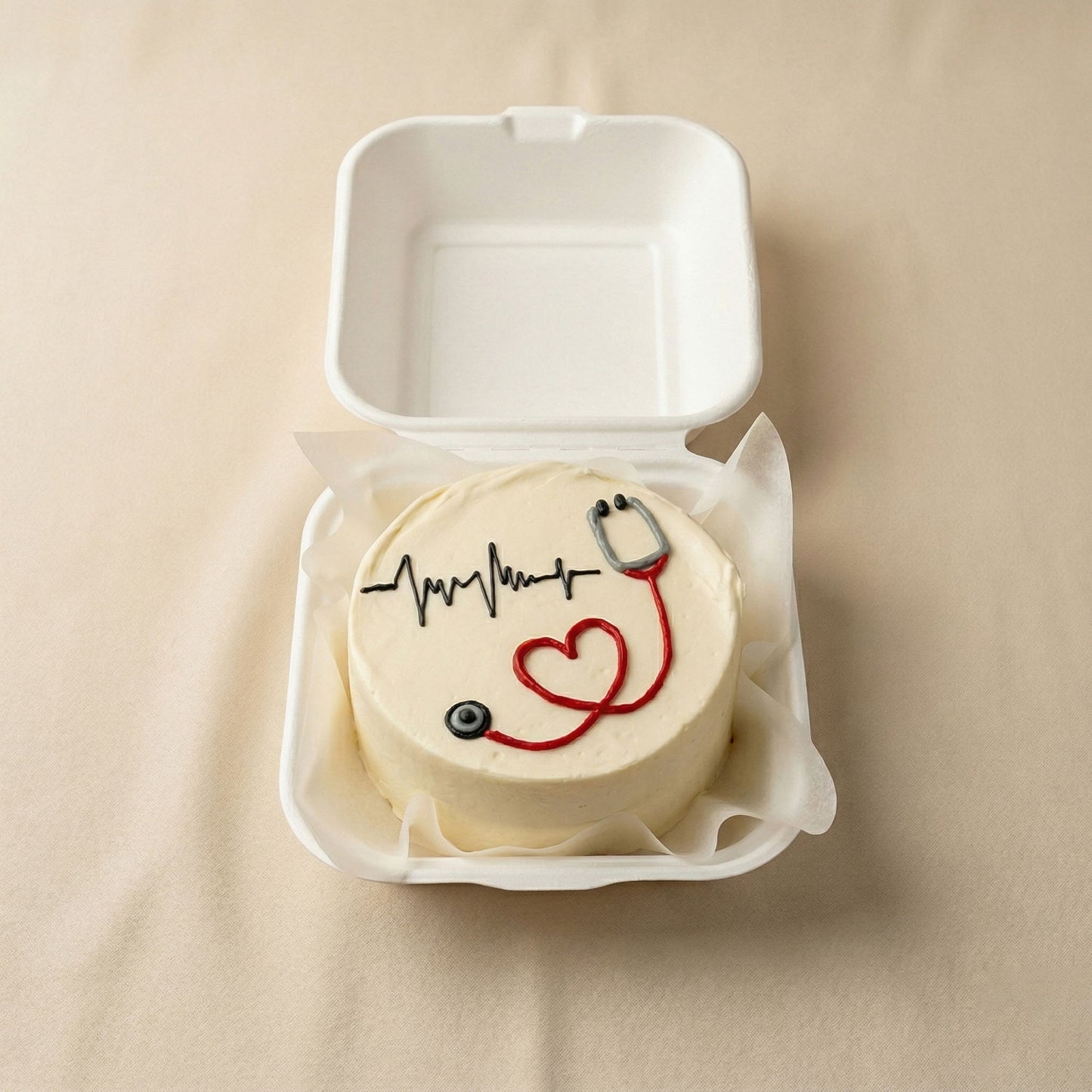 Mini Cake Sweet Gesture for Doctors