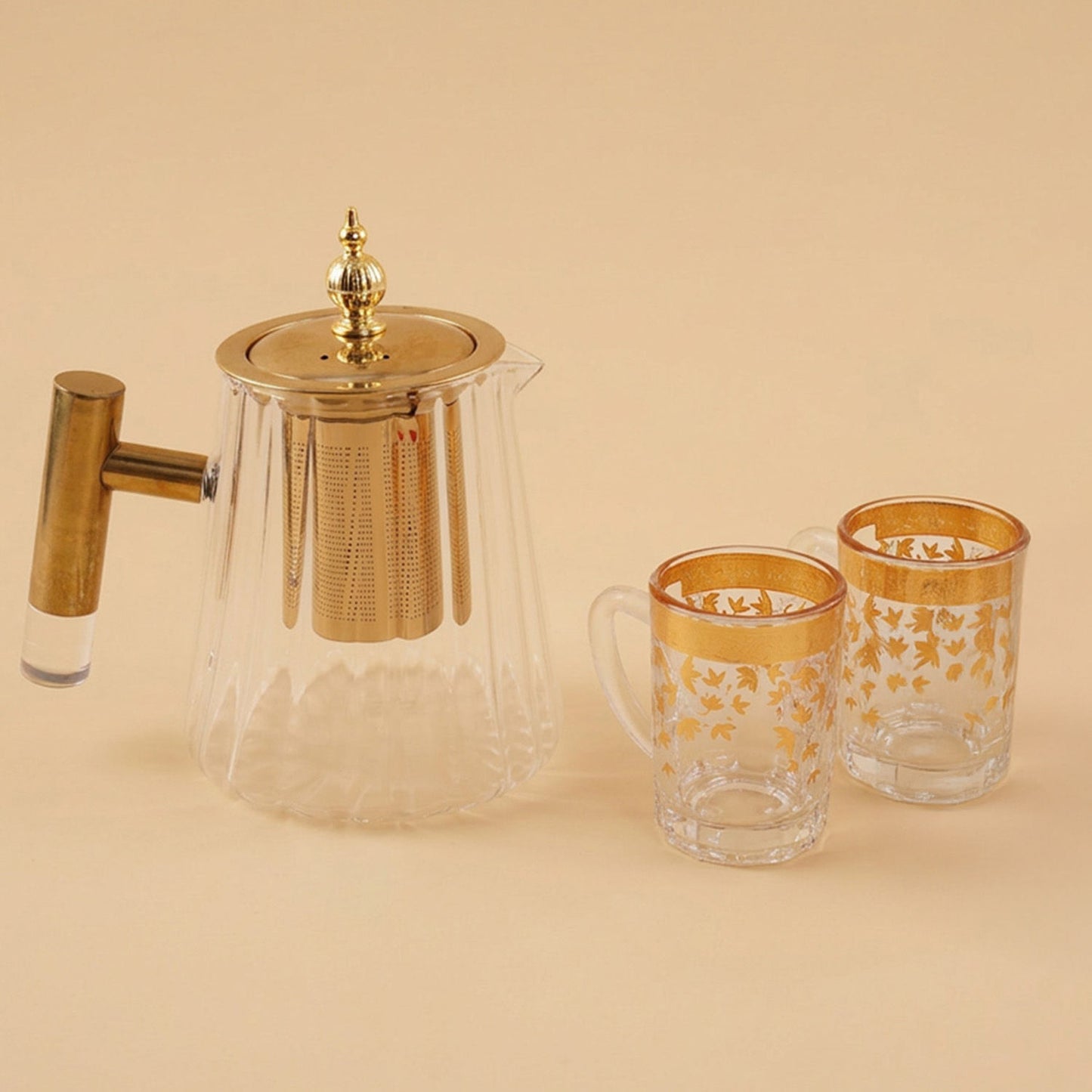 Golden Hajj Hospitality with Tea Set