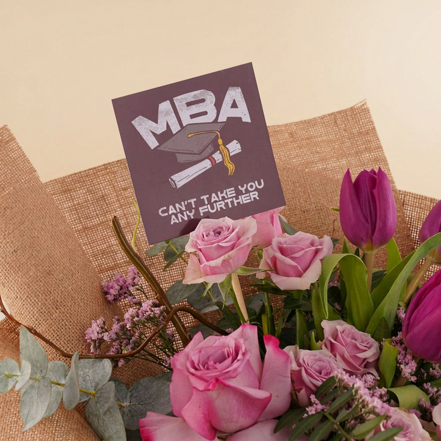 MBA Garduate Flowers Bouquet