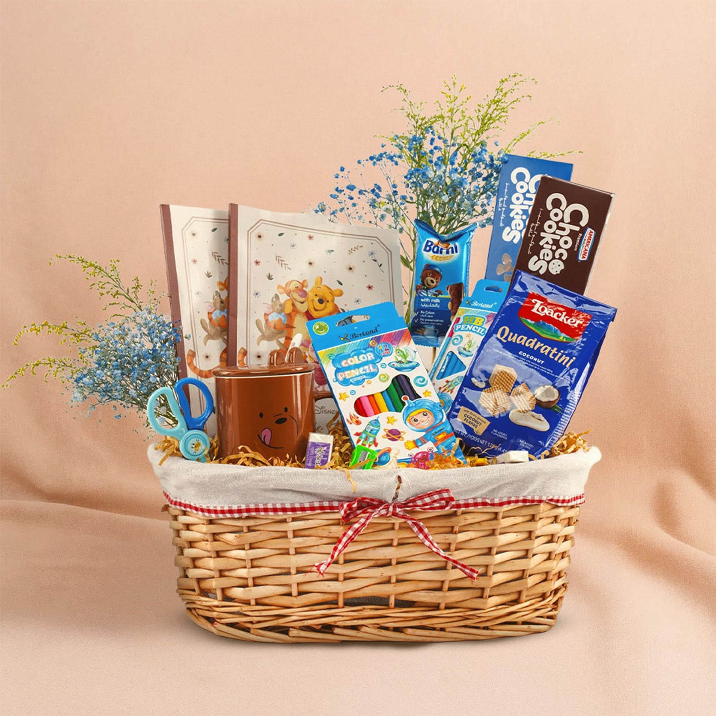 Back to School | Basket of Cookies n Stationery