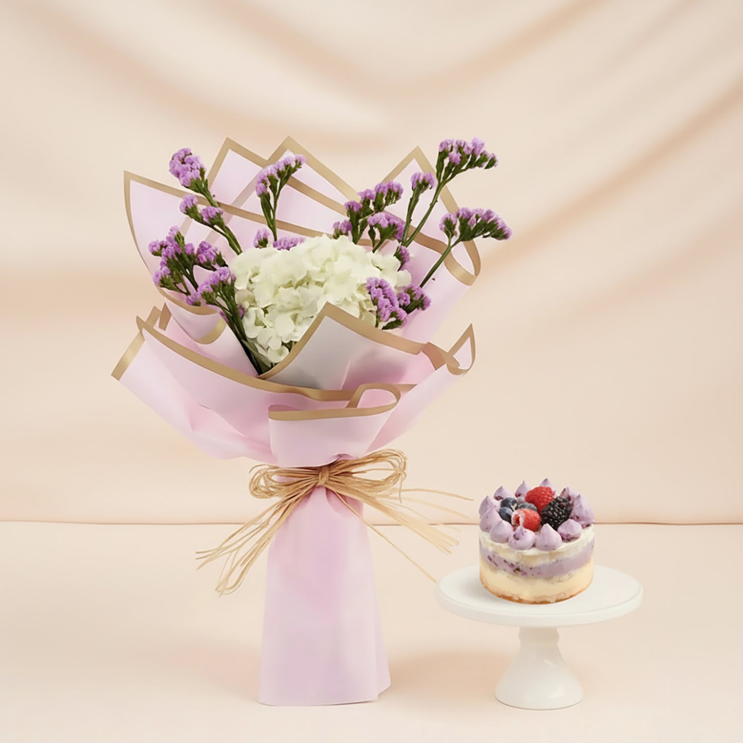 White Hydrangea Bouquet