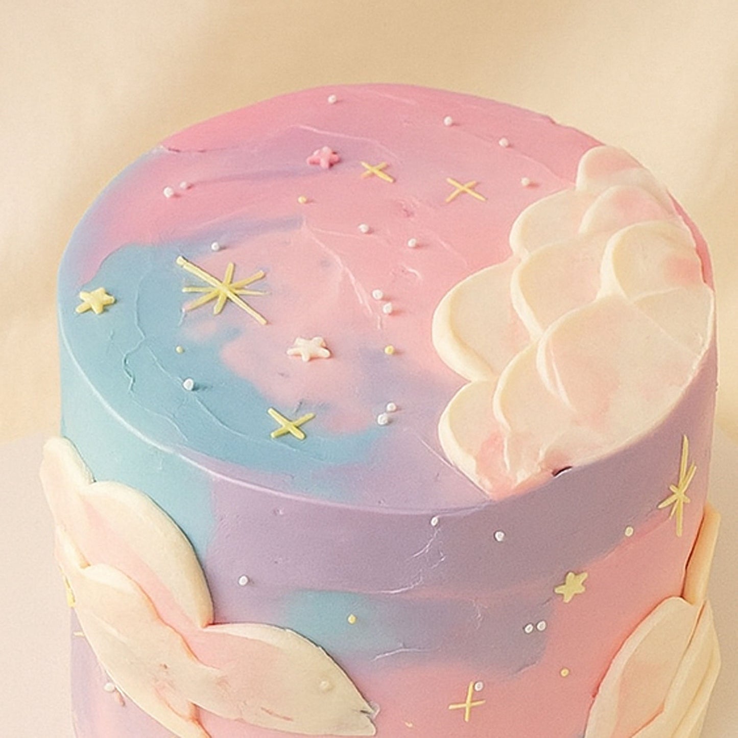 Cloud Dreams Galaxy Cake