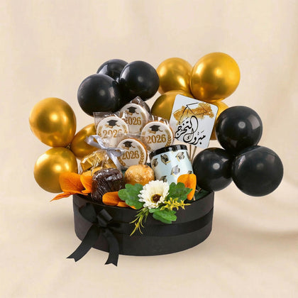 Graduation Celebration Gift n Balloon Box