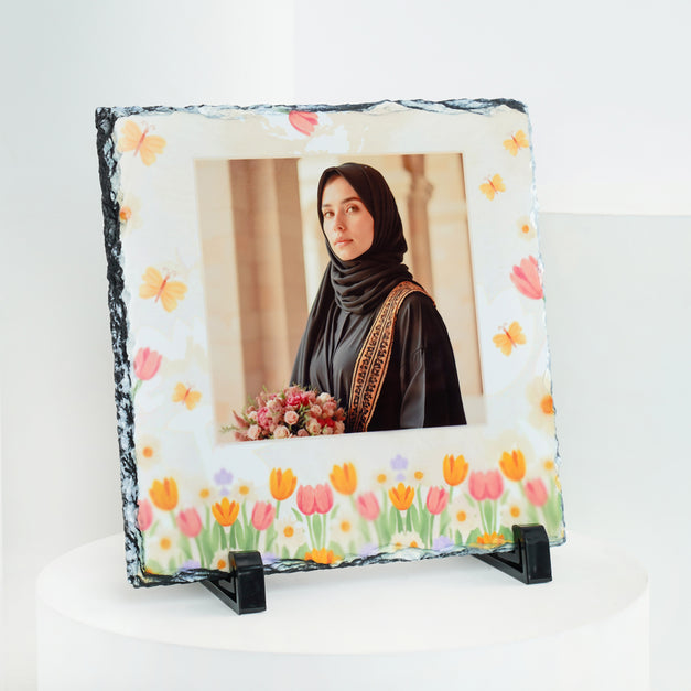 Tulip Beauty Personalized Photo Frame