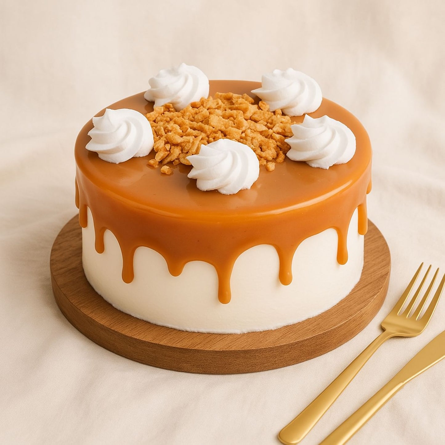 Love Slices Butterscotch Cake