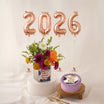 New Year Glow Flower Vase