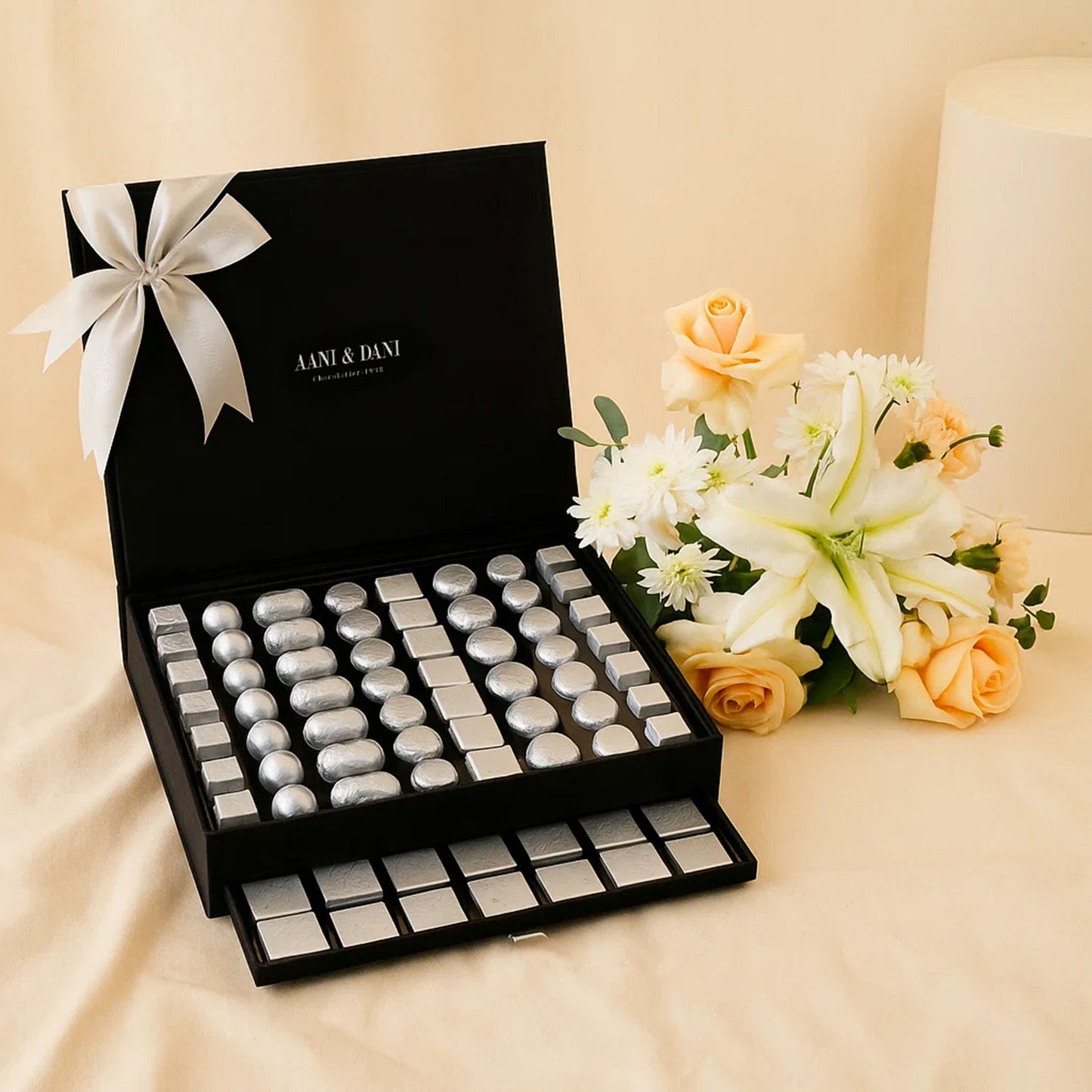AANI & DANI Chocolate With Lily n Roses