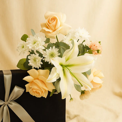 AANI & DANI Chocolate With Lily n Roses