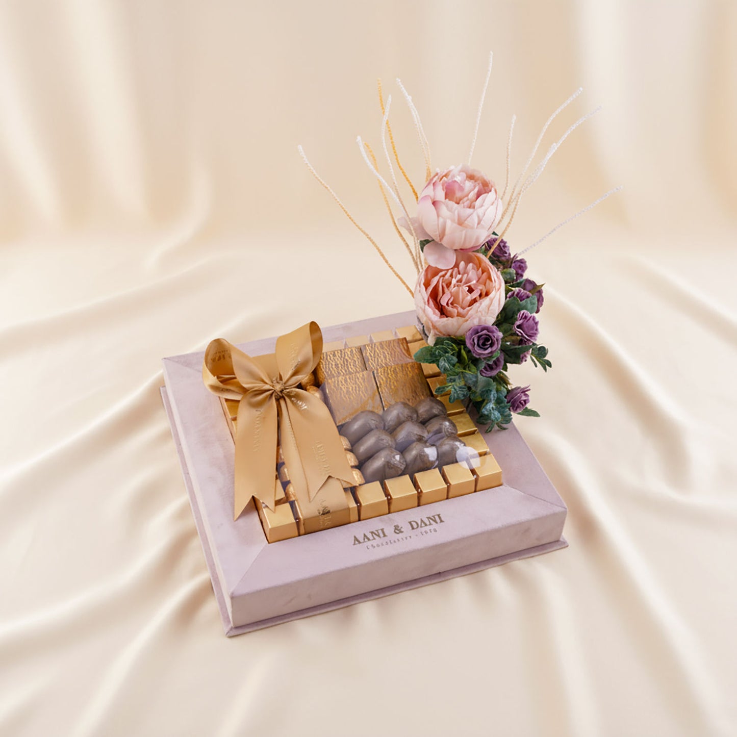 AANI & DANI Tray n Peony Artificial Flower