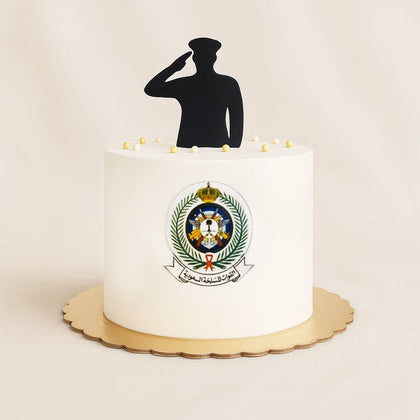 Saudi Army Theme Cake