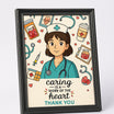 Ghibli Personalized Frame | Thank You Gift
