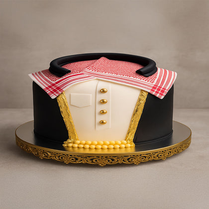 Saudi Thobe & Bisht Designer Cake
