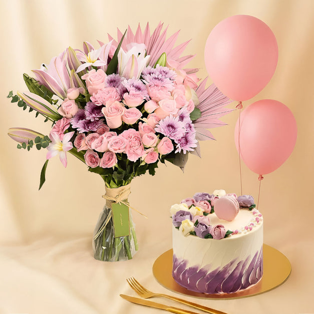 Pink Touch Flower Bouquet
