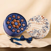 MUNIKH Chocolate Symphony n White Tulip Vase