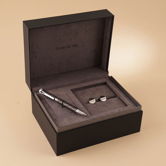 Cerruti Pen and Cufflinks Gift Set box for Him