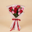 Love Tag Red n Pink Flower Bouquet