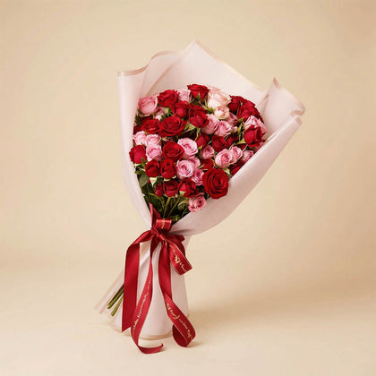 Pink & Red Baby Rose n Gucci Perfume for Her