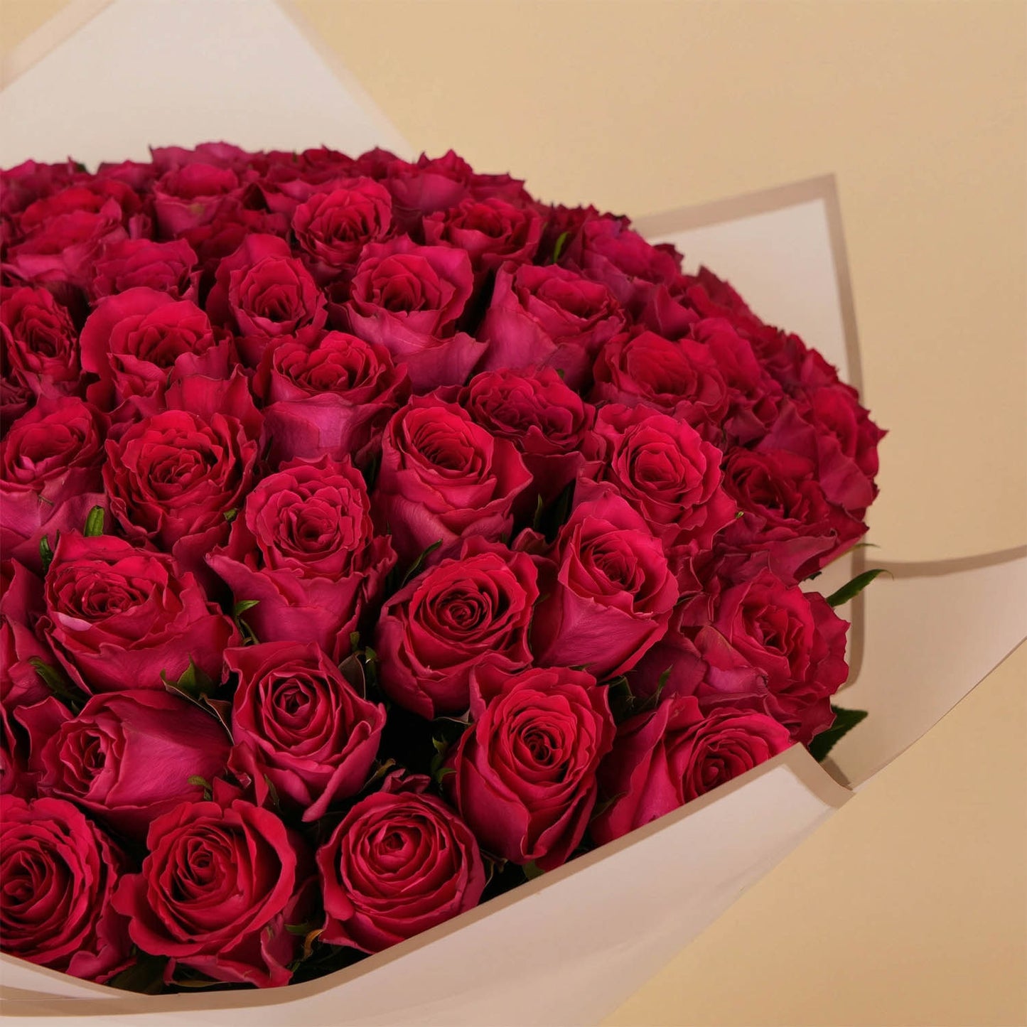 Love’s Grand | 75 Dark Pink Roses Bouquet