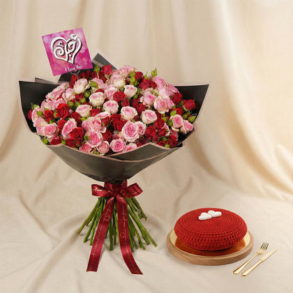 Endless Love Baby Rose Bouquet
