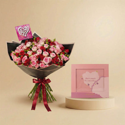 Endless Love Baby Rose Bouquet