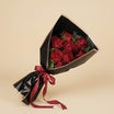 Red Rose Bouquet with Sauvage Perfume For Men