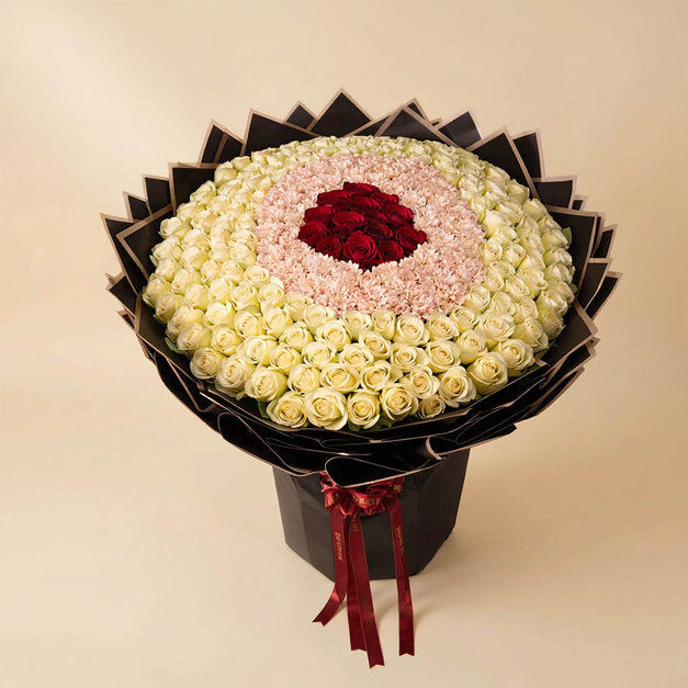 Royal Love Grand Gesture Bouquet | 235 Flowers