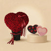 Love Eternal | Red Roses Heart Arrangement