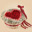 Heart-Shaped Rose Basket