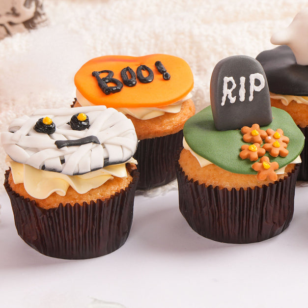 Boo Delicious Halloween Cupcakes
