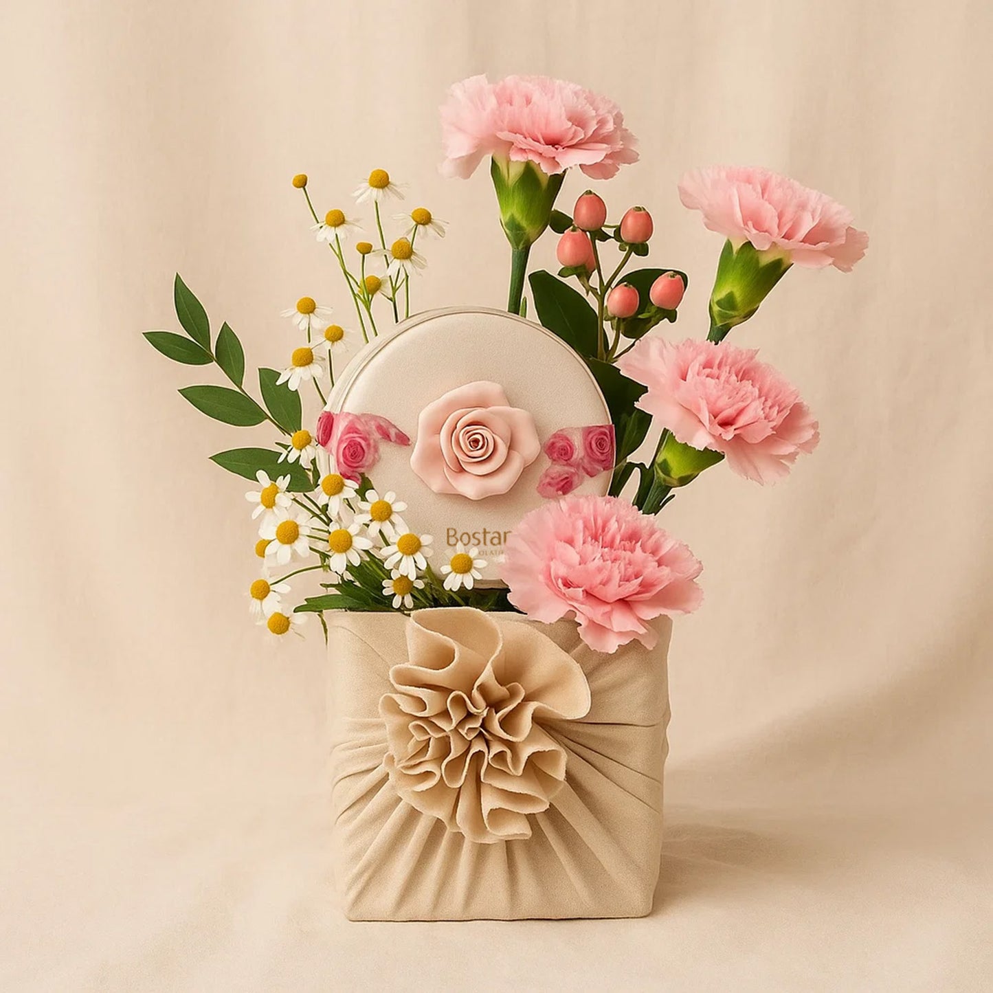 Bostani Rose Box Flower Vase