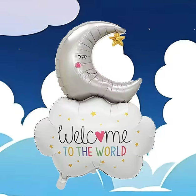 Welcome to the world Foil Balloon