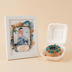 Father's Day Photo Frame with Chocolate Cupcakes