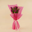 Purple Tulip Bouquet For Mom