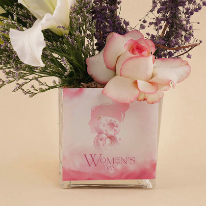Symbol of Grace Womens Day Flower Arrangement