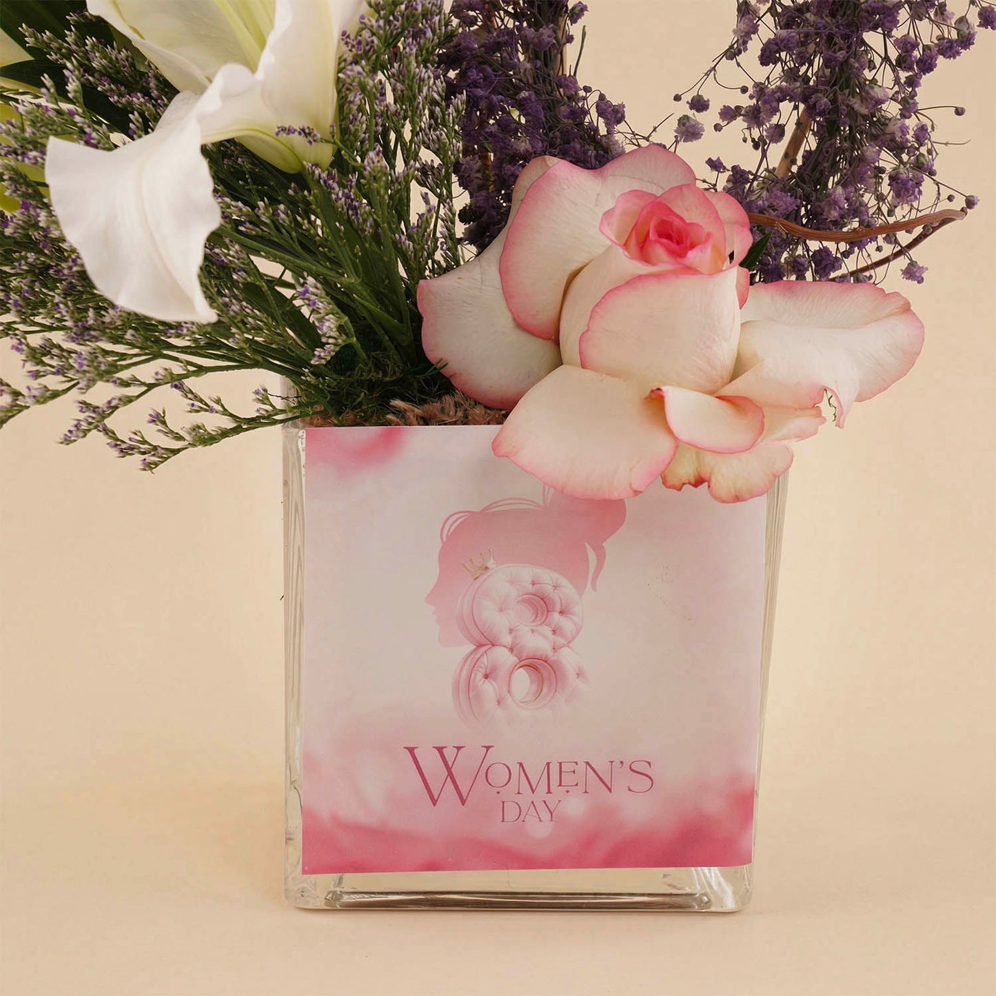 Symbol of Grace Womens Day Flower Arrangement