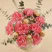Sweet Emotions Pink Carnations & Chocolates