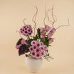 Luxury Purple Flowers in Modern Vase