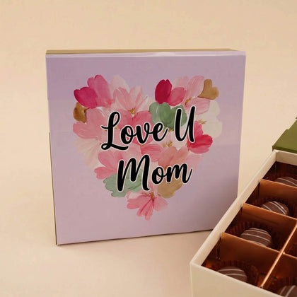 Mothers Day Tulip Bouquet with Cake & Chocolates