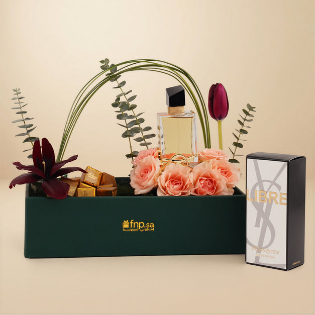 YSL Libre Perfume for Her with Flowers & Chocolates