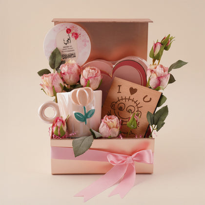 Pink Roses Love Surprise for Mom