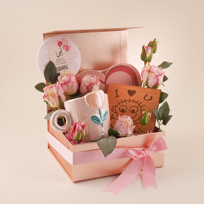 Pink Roses Love Surprise for Mom