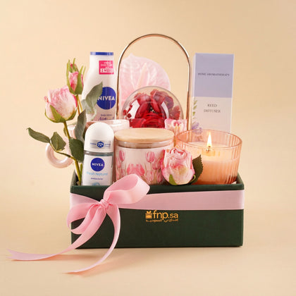 Royal Gift Set for Women with Flowers