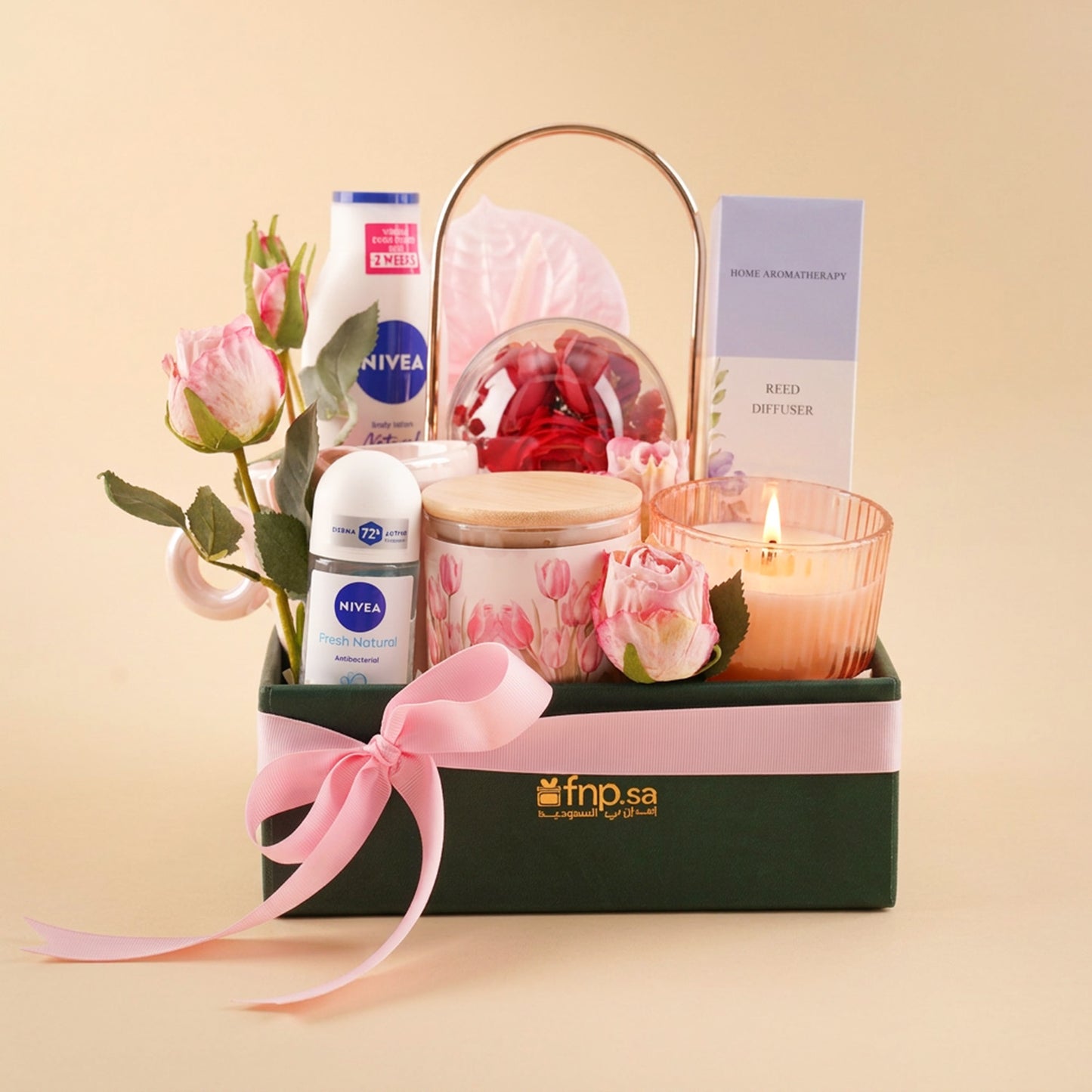 Royal Gift Set for Women with Flowers