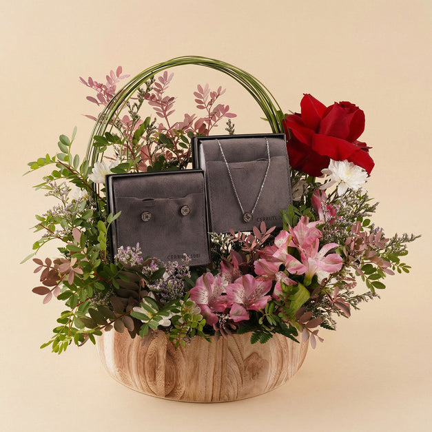 Cerruti 1881 Set with Beauty Rose Box