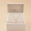 Police Pearl Heart Jewelry Set